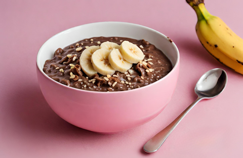 Schokoladen-Porridge mit Banane