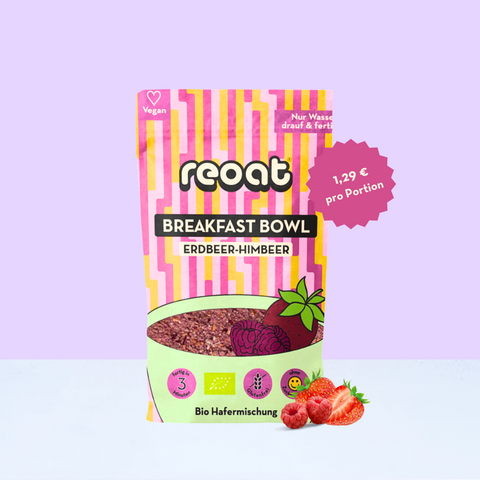 Breakfast Bowl Erdbeer-Himbeer 500g